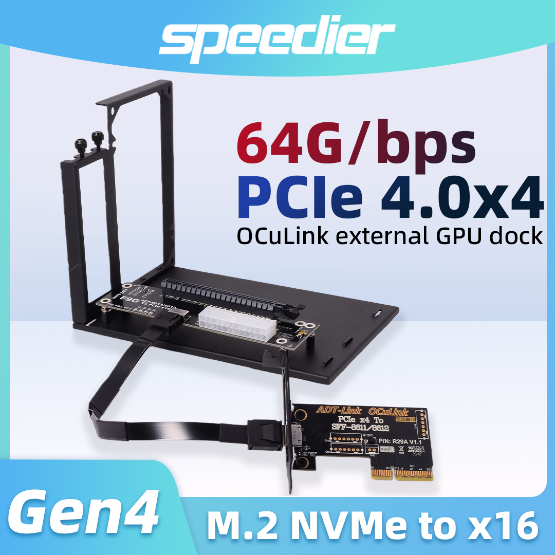 Oculink Egpu Mini Pc - محول توسعة بطاقة الرسومات الخارجية OCuLink