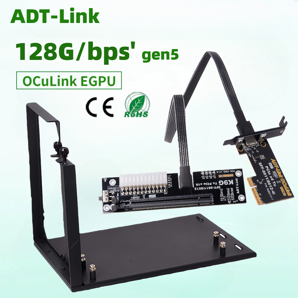 Oculink Egpu Mini Pc - وصلة PCIE 5.0 x4 إلى OCuLink