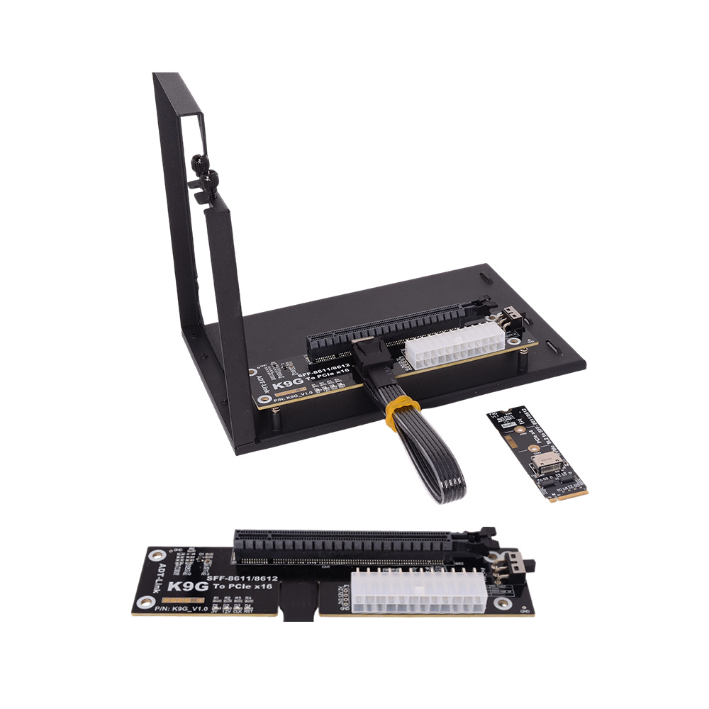 Oculink EGPU PCIe 5.0 X4 128Gb - مراجعة Oculink Egpu Mini Pc وسعره